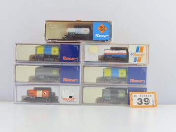 Roco N - 24025/25541/25195/25091 - Wagon de marchandises, Nieuw