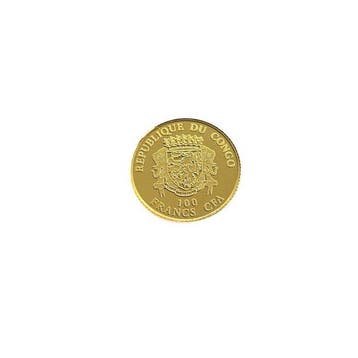 Congo. 100 Francs 2016 - Pope Franciscus (.999) Proof, Postzegels en Munten, Munten | Europa | Niet-Euromunten
