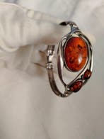 Zonder minimumprijs - Armband Zilver Barnsteen
