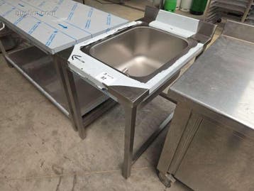Inox spoelbak, Ophalen