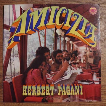 Herbert Pagani - Amicizia - 1st Italian Laminated Gatefold