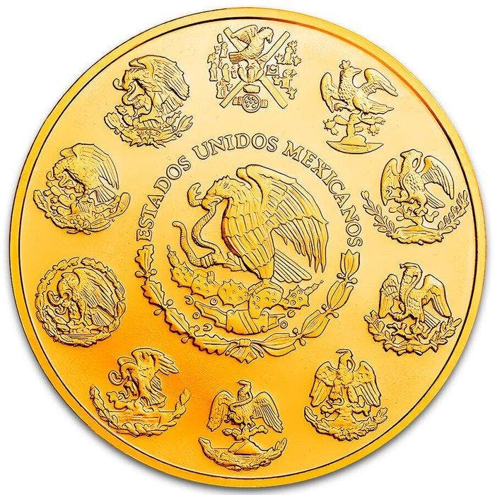 Mexico. 1 Onza 2024 1 oz Mexican Libertad Tzompantli 24k, Postzegels en Munten, Edelmetalen en Baren