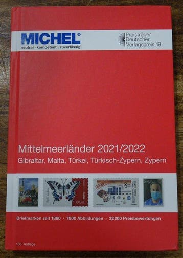 Accessoires - Michel catalogus - Mittelmeerländer 2021/2022, Gestempeld