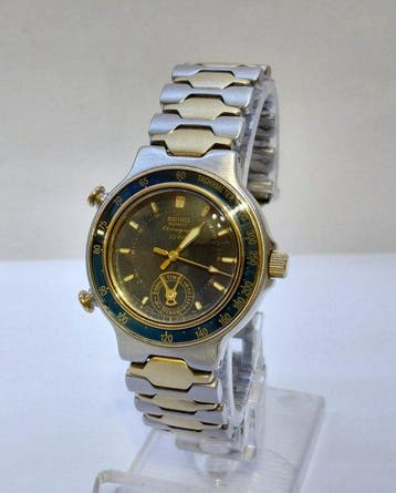 Seiko SQ100 Dancing Hands - Rare Vintage - Zonder