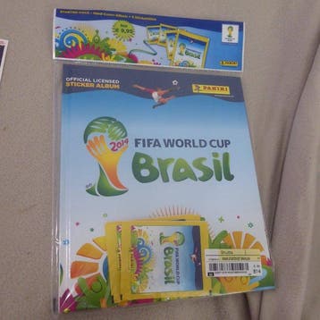 2014 Panini World Cup Stickers 2 x Starterset Euro 2012 + WC, Nieuw
