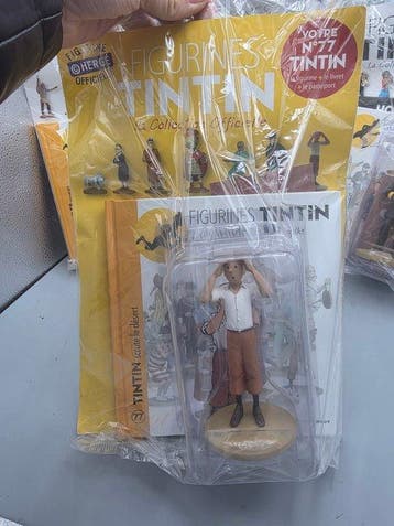 herge Moulinsart - Speelgoed Figurine Tintin n°94 77 47 et