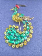 Sans prix de réserve - Broche Plaqué or, Argent, Beau pin