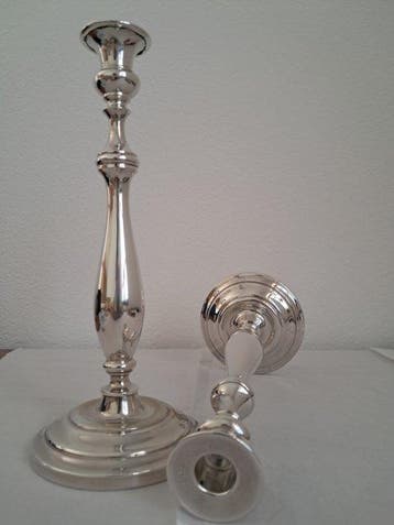 Kandelaber (2) - .800 zilver - kandelabers Calegaro