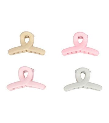 Haarspeld Haarklemmen 3cm – Wavevorm – Roze Creme Grijs –, Nieuw
