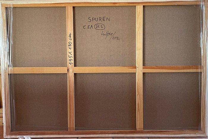 Alfred Lichter (1917-2012) - Spuren, Antiek en Kunst, Kunst | Schilderijen | Modern