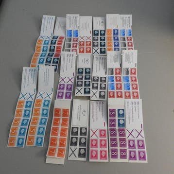 Nederland - Postzegels en boekjes Nederland, Gestempeld