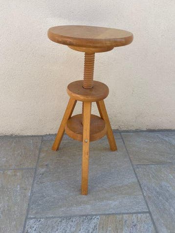 Tabouret - Bois - Tabouret vis