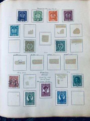 Monde - Collection France (Postfris) + Autriche, Gestempeld