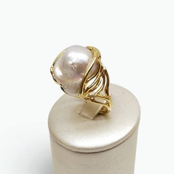 Parel - Argento 925 - Ring - perla edison