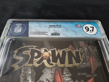 Spawn #114 - EGC 9.7 - The Bridge, part 1 - 1 Graded comic -