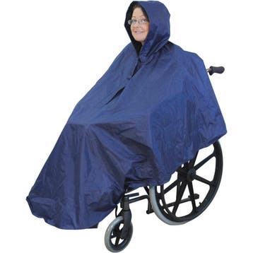 Poncho - Voor rolstoel of rollator - 100% waterdicht, Verzenden, Nieuw