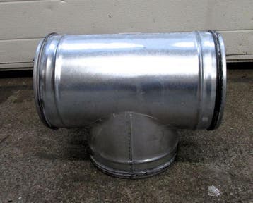 Afzuigkap T-buis ø18cm