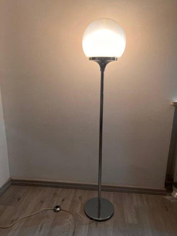 Lamp - Glas, Chroom, Metaal - Geen minimumprijs, Antiek en Kunst