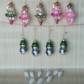 Kerstballen (18) - Glas, Nieuw
