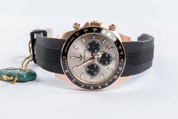 Lucien Rochat - LEMAN - Chronograph - Tachymeter - Rose gold