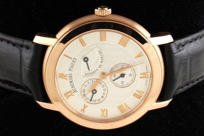 Audemars Piguet - Jules Audemars Reserve De Marche Date, Handtassen en Accessoires, Horloges | Heren