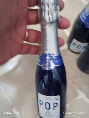 Pommery, Pop Silver - Champagne Brut - 10 Quart de bouteille, Verzamelen, Nieuw