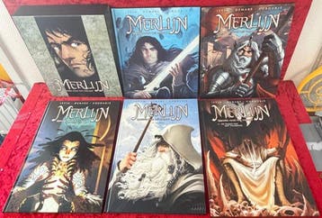 Merlijn 1 t/m 5 - Queeste naar het zwaard - HC in box - 5, Livres