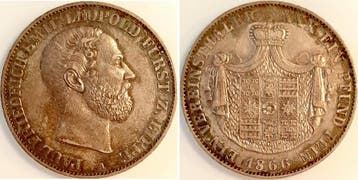 1 Vereinstaler, daalder Duitsland 1 Vereinsthaler Paul Fr..., Verzenden