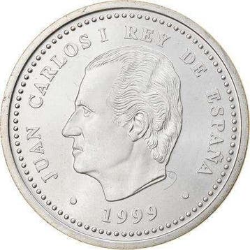 Spanje. 2000 Pesetas 1999 Real Casa de la Moneda de Madrid.