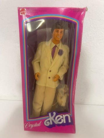 Mattel - Poupée Barbie Crystal Ken - 1980-1990 - Allemagne