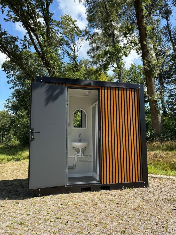 Single Badkamer Unit – Compleet privé sanitair voor campings, Bricolage & Construction, Sanitaire, Enlèvement ou Envoi