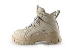 Buffalo Veterboots in maat 37 Beige, Kleding | Dames, Schoenen, Verzenden, Beige, Overige typen, Zo goed als nieuw
