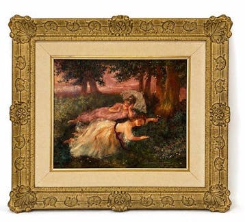 Montserrat Barta Prats - Chicas Descansando en el Bosque