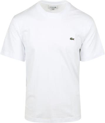 Lacoste T-Shirt Wit maat Maat 52/54 (L) Heren, Vêtements | Hommes, T-shirts, Verzenden