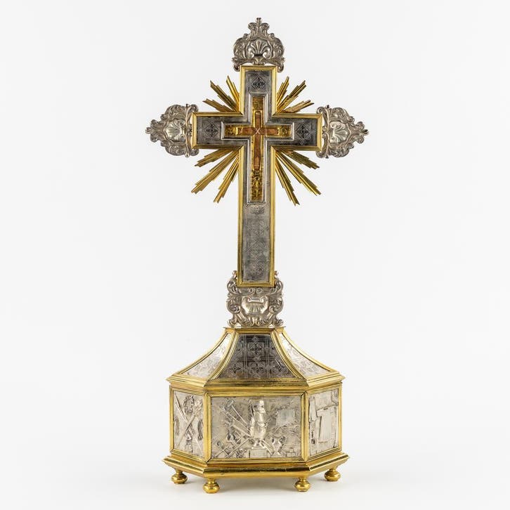 Veilinghuis voor Religieuze Antiek - Flanders Auctions, Antiquités & Art, Antiquités | Objets religieux, Enlèvement
