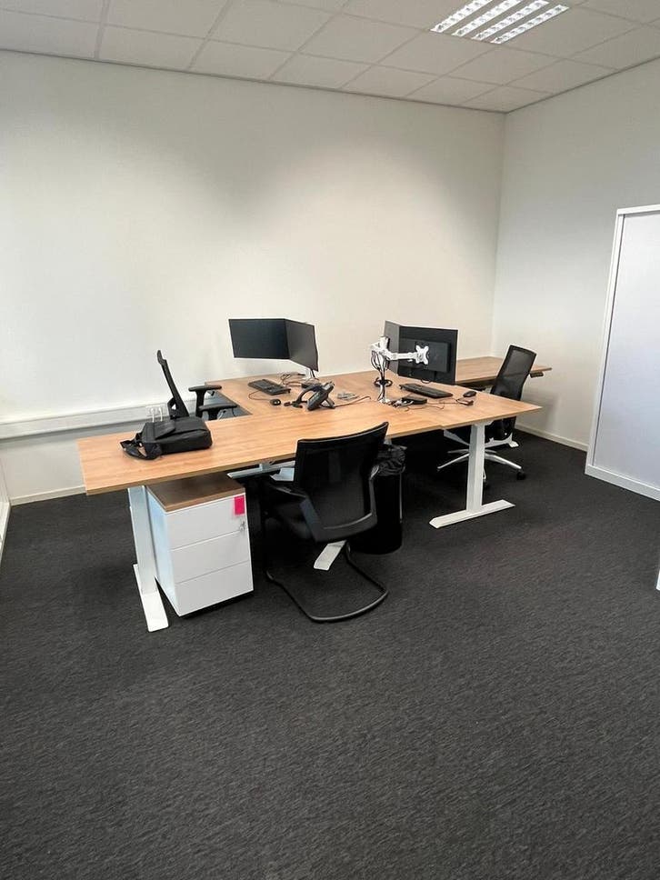 Zit Sta Hoek Bureau - Nieuw - Direct Leverbaar!, Huis en Inrichting, Bureaus, Nieuw, Elektrisch, In hoogte verstelbaar, Verzenden