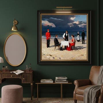 Le Yack - Dinner by the Sea - Hand signed