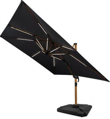 2dekans | VONROC LED Parasolverlichting - 15 lichtstrips -, Ophalen of Verzenden