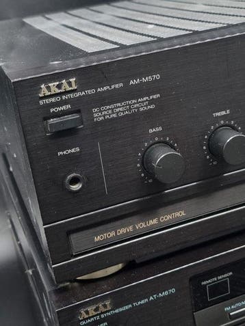 Akai - AM-M570 - AT-M670 - CD-M670 Hifi-set, Nieuw