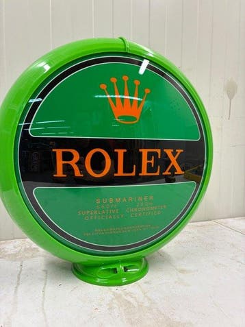 Benzinepomp - Rolex - Rolex Submariner – Glazen Benzinepomp
