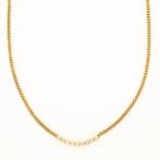 Collier - 14 carats Or jaune Diamant (Naturelle)