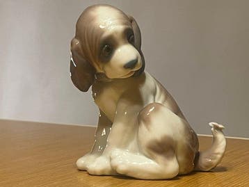 Lladró - Juan Huerta - sculptuur, Gentle surprise / A friend, Antiek en Kunst
