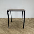 Eromes hoge kantinetafel 80x80 cm / hoogte 90 cm, donker, Gebruikt, Bureau