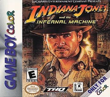 Indiana Jones and the Infernal Machine - Gameboy Color (L..., Ophalen of Verzenden, Zo goed als nieuw