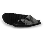 Manfield Slippers in maat 41 Grijs, Slippers, Verzenden, Zo goed als nieuw, Grijs
