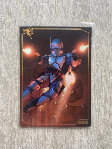 Gen1 #492 Gold Star wars bountyhunter Limited run games T..., Ophalen of Verzenden, Zo goed als nieuw