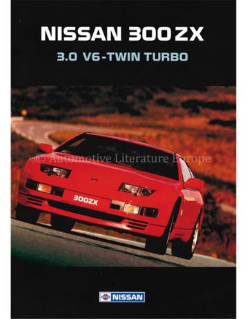 1990 NISSAN 300 ZX BROCHURE NEDERLANDS, Ophalen of Verzenden, Nieuw