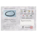 Halsketting Zilver Parel - PSLTahiti9.3-14.0mm