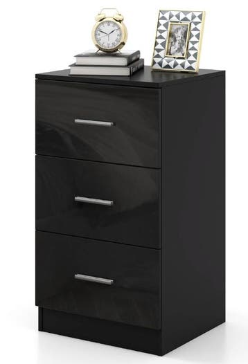 2dekans | Coast Ladekast Zwart – 34 x 37 x 66 cm – Smalle, Ophalen of Verzenden, Nieuw