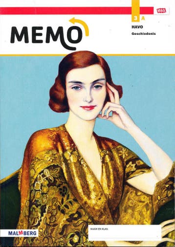 Memo Geschiedenis Leerwerkboek 3A HAVO, Verzenden, Nieuw
